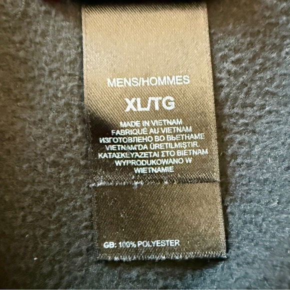 The North Face Men’s Polartec Classic Full Zip Black Fleece Jacket Men’s XL - Picture 10 of 12